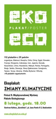 Wystawa plakatu ekologicznego ZMIANY KLIMATU_08.02.2019_1